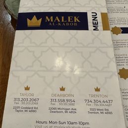 Menu Menu