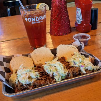 Tonopah Brewing - Pulled pork slider - Barbeque Near Me - Tonopah, Nevada Tonopah Brewing - Pulled pork slider - Barbeque Near Me - Tonopah, Nevada