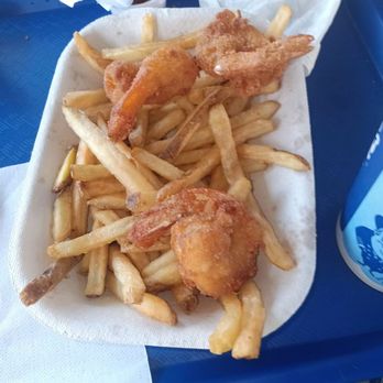 Ivar's Fish Bar - The prawns she did not order. - Seafood Near Me - Seattle, Washington Ivar's Fish Bar - The prawns she did not order. - Seafood Near Me - Seattle, Washington
