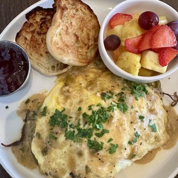 The Wild Fork - Omelet of the day: SOS with added jalapeños for spice - American Near Me - Tulsa, Oklahoma