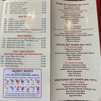 Menu photo 4 China Chef Whitstable, KEN Menu photo 4 China Chef Whitstable, KEN