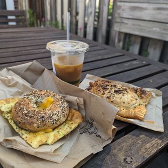 Caffè d’Amore - everything bagel with egg and cheese, iced coffee, pierogi hand pie - Coffee & Tea Near Me - Pittsburgh, Pennsylvania Caffè d’Amore - everything bagel with egg and cheese, iced coffee, pierogi hand pie - Coffee & Tea Near Me - Pittsburgh, Pennsylvania