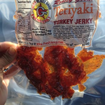 Gus's Fresh Jerky - $15 worth of Turkey jerky - Specialty Food Near Me - Olancha, California