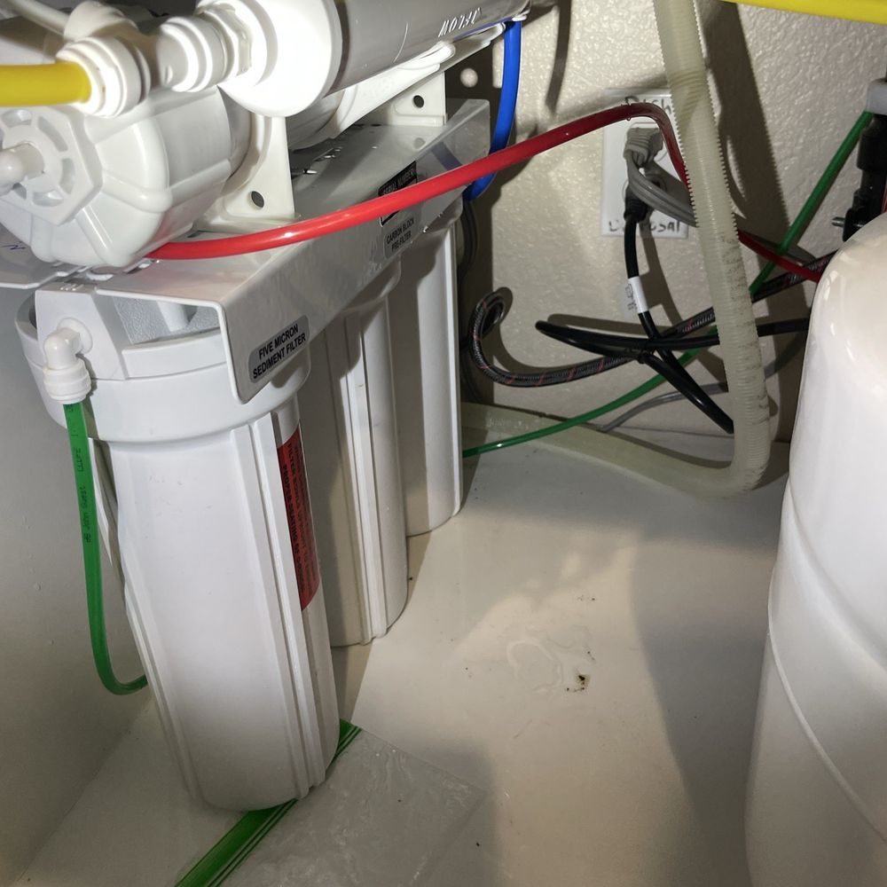 Recently replaced filter system