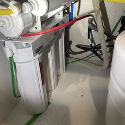 Recently replaced filter system Recently replaced filter system