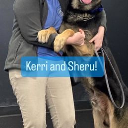 Trainer Kerri and Sheru Trainer Kerri and Sheru