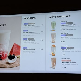 3CAT - Menu - Bubble Tea Near Me - Westminster, California 3CAT - Menu - Bubble Tea Near Me - Westminster, California