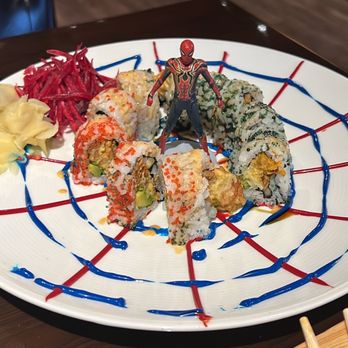 Mashumen - Spider-Man roll - Ramen Near Me - Charlottesville, Virginia Mashumen - Spider-Man roll - Ramen Near Me - Charlottesville, Virginia