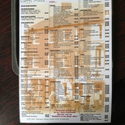 Caffi Maes - Menu