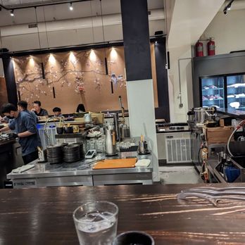 Yakiniku Shodai - a restaurant kitchen with people in the background - Japanese Near Me - San Francisco, California Yakiniku Shodai - a restaurant kitchen with people in the background - Japanese Near Me - San Francisco, California