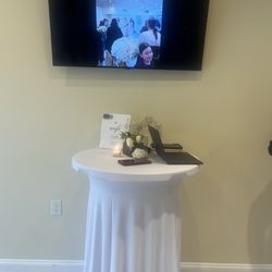 Elegant Celebrations - The tv and cocktail table