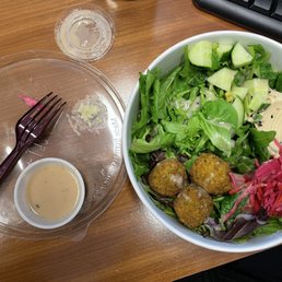 Mediterranean Mezze Salad with Pret's Simple Vinaigrette