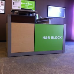H&R Block - Nice and clean.