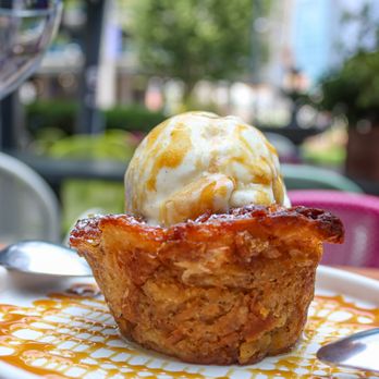 Botica - a dessert with ice cream and caramel sauce - Mexican Near Me - Atlanta, Georgia
