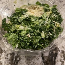 Classic Kale Caesar Salad