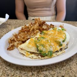 Veggie Egg White Omelette