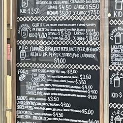 Swiss Swirl - Food menu