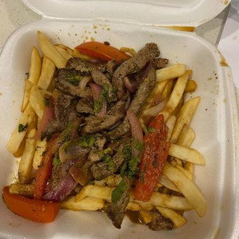 Sabor a Peru - Lomo Saltado takeout. - Peruvian Near Me - Covina, California