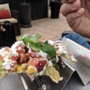 Photo of The Blind Horse Restaurant - Kohler, WI, United States. avocado tostada - June 2018 - gross