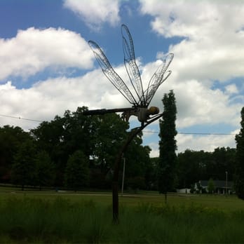 Delano Park - This was the neatest dragonfly artwork. - Parks Near Me - Decatur, Alabama