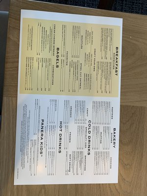 Menu photo 2 Panera Bread Hamilton Township, NJ