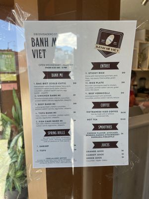 Menu photo 5 Banh Mi Viet San Francisco, CA Menu photo 5 Banh Mi Viet San Francisco, CA