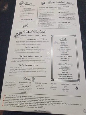 Menu photo 3 The Flaming Fish Buffalo, NY Menu photo 3 The Flaming Fish Buffalo, NY