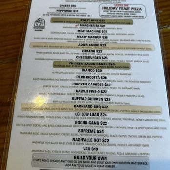 Buckstin Brewing - Nederland - Menu - Pizza Near Me - Nederland, Texas