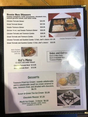 Menu photo 2 Hiro Sushi Kings Beach, CA Menu photo 2 Hiro Sushi Kings Beach, CA