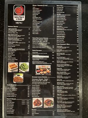 Spicy Thai II and Sushi by null