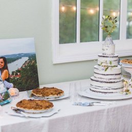 Inside cake table