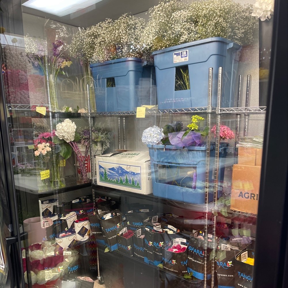 Unique Blossoms USA - Back fridge - Floral Designers Near Me - Williston Park, New York Unique Blossoms USA - Back fridge - Floral Designers Near Me - Williston Park, New York