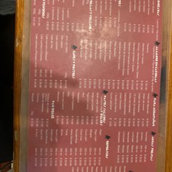 Los Dorados - Menu
