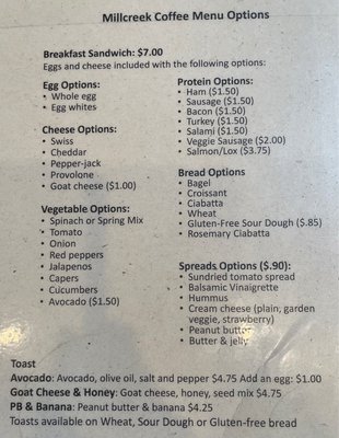 Menu photo 5 Millcreek Coffee Roasters Salt Lake City, UT Menu photo 5 Millcreek Coffee Roasters Salt Lake City, UT