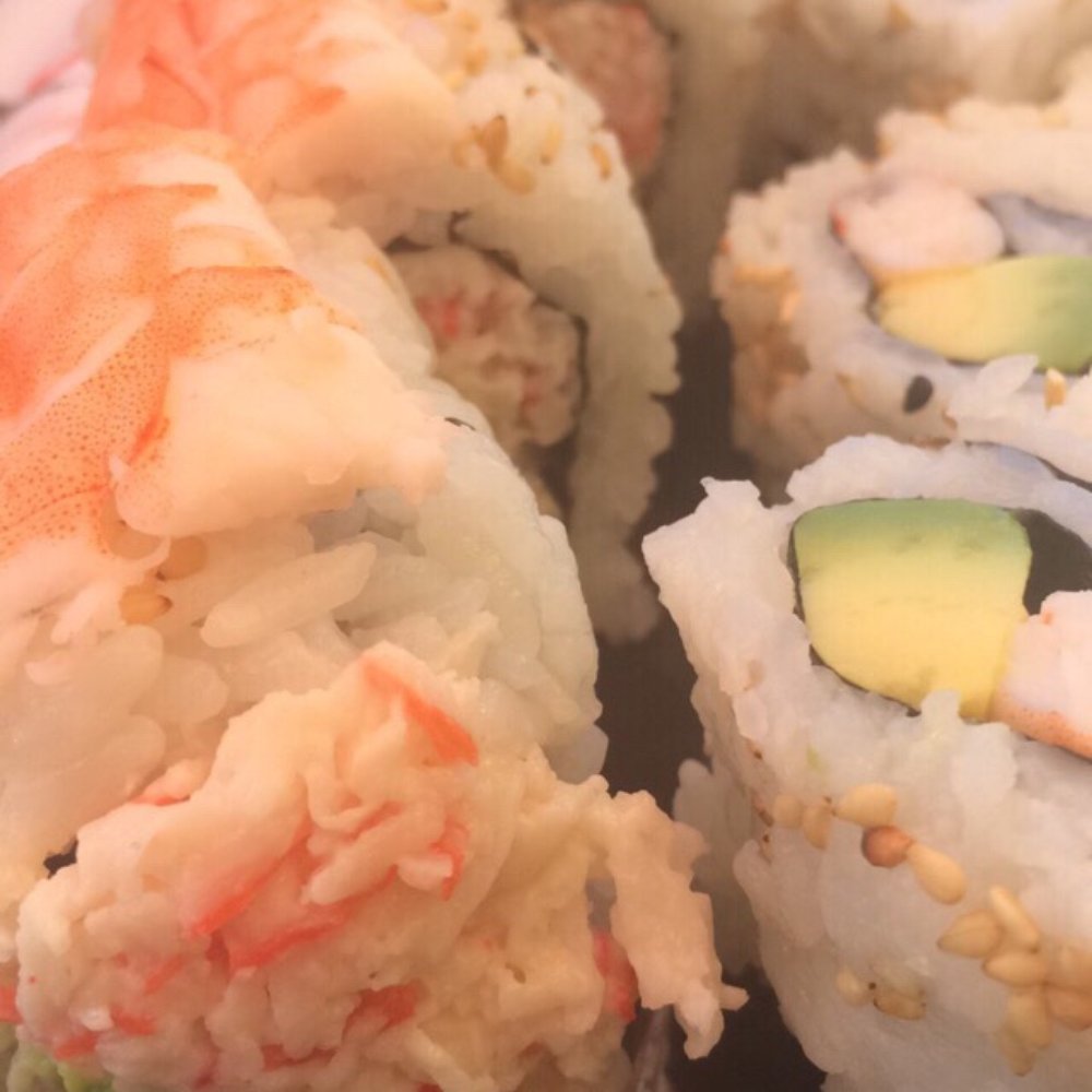 Yo Sushi - Yo Sushi: Mexican Roll | California roll topped with shrimp - Sushi Bars Near Me - Albany, California Yo Sushi - Yo Sushi: Mexican Roll | California roll topped with shrimp - Sushi Bars Near Me - Albany, California