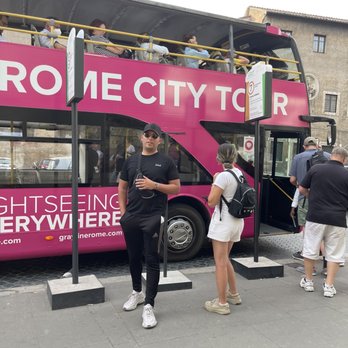 Big Bus Rome - This is the bus service that I would recommend.  " I Love Rome City Tour". - Bus Tours Near Me