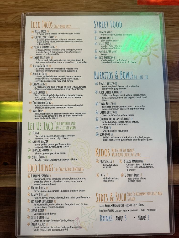 Loco Taco Oxford