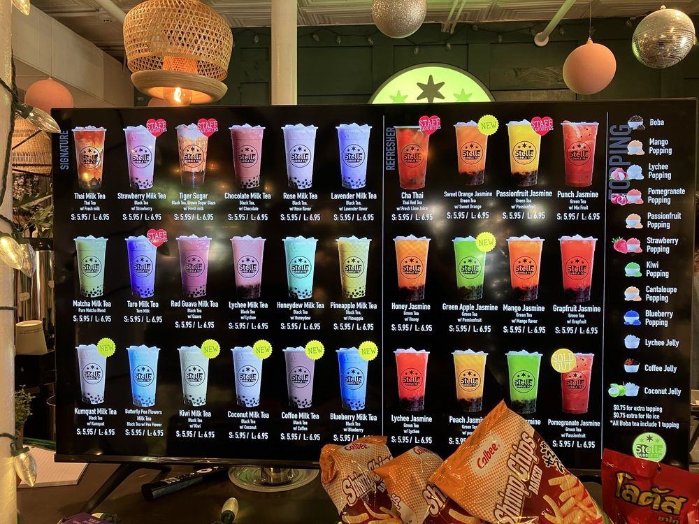 Stella Bubble Tea Logo