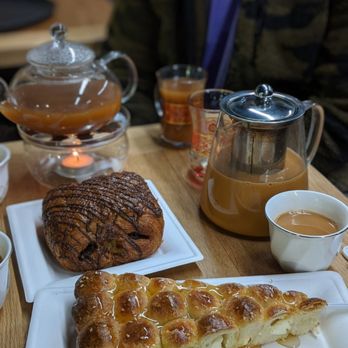 Qahwah House - Recommend the honeycomb pastry + Adeni chai - Coffee & Tea Near Me - Dearborn, Michigan Qahwah House - Recommend the honeycomb pastry + Adeni chai - Coffee & Tea Near Me - Dearborn, Michigan