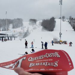 Mount St. Louis Moonstone - Ski slope and BeaverTails are the best match in winter