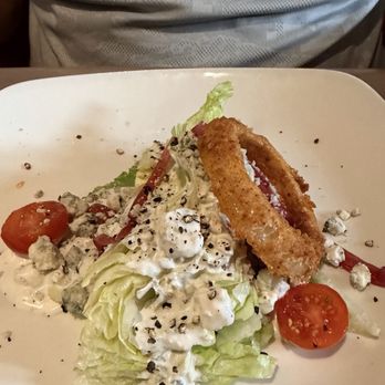 Firebirds Wood Fired Grill - Steakhouse Wedge Salad no bacon - Steakhouses Near Me - Tucson, Arizona