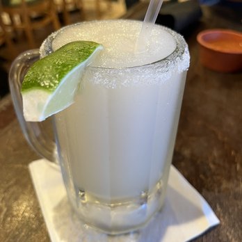 3 Salsas Mexican Restaurant - a margarita in a glass - Mexican Near Me - Houston, Texas