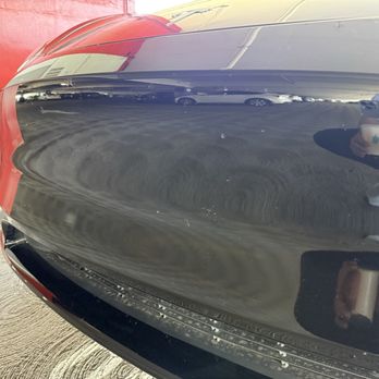 Future Wash - Smudges and bugs on the front - Car Wash Near Me - San Jose, California