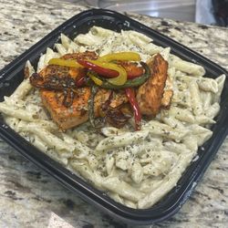 Fork & Key - Salmon Rasta Pasta