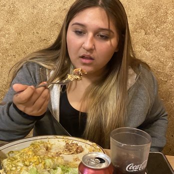 Taqueria El Rodeo - A girl so sad with her dinner - Mexican Near Me - Los Banos, California Taqueria El Rodeo - A girl so sad with her dinner - Mexican Near Me - Los Banos, California