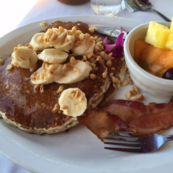 Island Lava Java - Banana Mac pancakes - American Near Me - Kailua Kona, Hawaii
