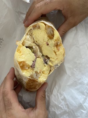 Bad-Ass Breakfast Burritos by null