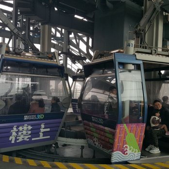 昂坪360 - Cable Cars (01/05/19). #HongKong #LantauIsland #China #CableCars #Traveling - Public Transportation Near Me - Hong Kong, HK
