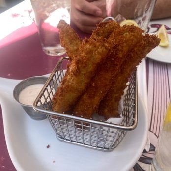 Carnation Cafe - Fried Pickles - American Near Me - Anaheim, California