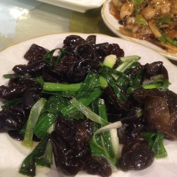 Sichuan Style Restaurant - Green onions with tree ears. - Szechuan Near Me - Berkeley, California
